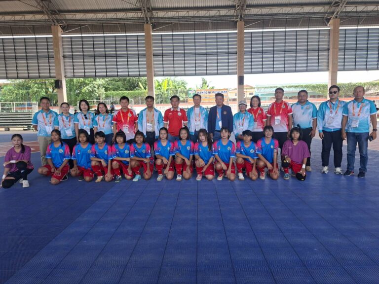 รายงานผลการแข่งขันกีฬาฟุตซอลหญิง รุ่นอายุ 18 ปี นัดแรก(22 ตุลาคม 2568) “ย่าโม โคราชเกมส์”